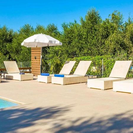 Astarte Villas - Petra Elia Private Villa with Pool Plános Exterior foto